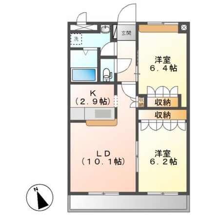 ソレイユ　シャトーの物件間取画像